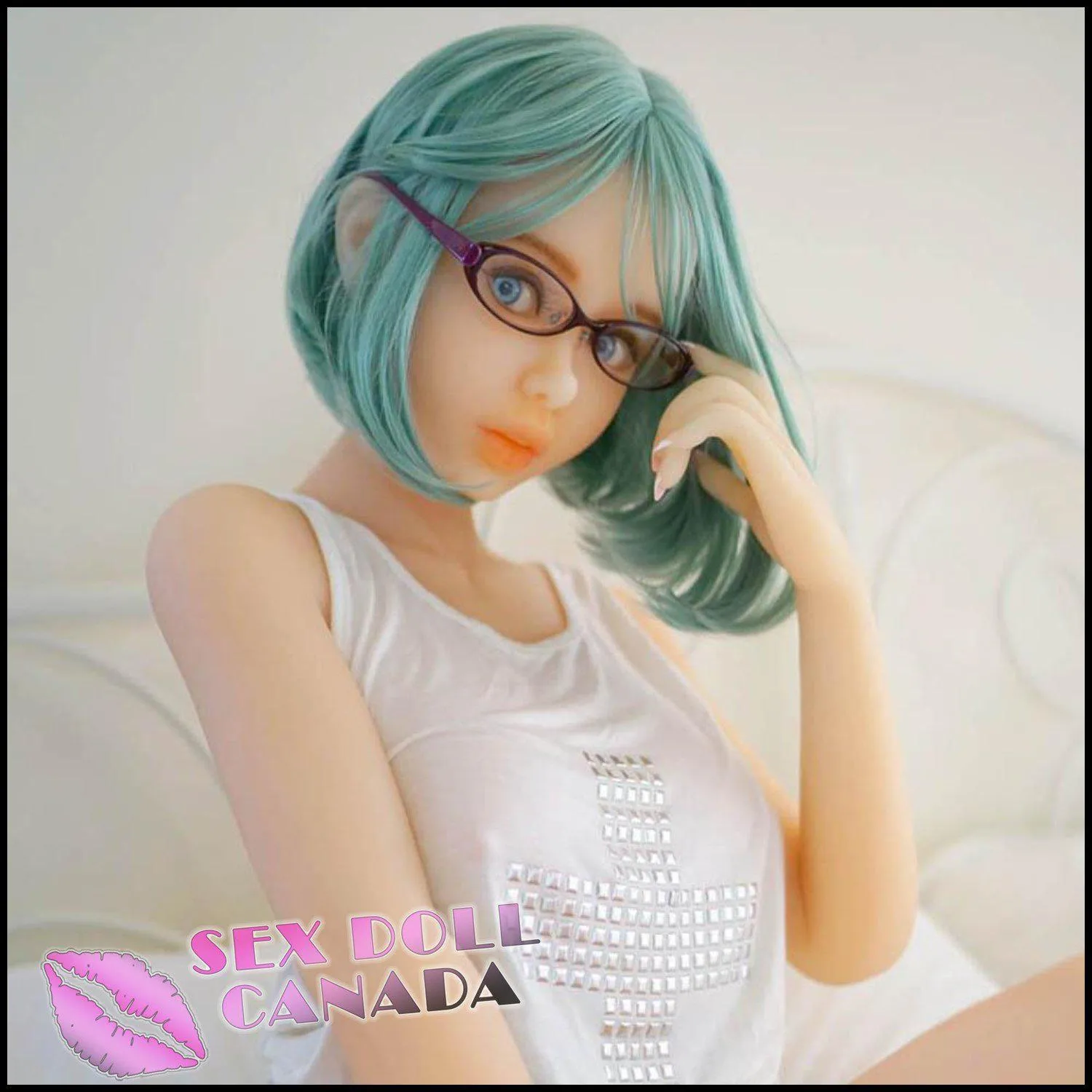 140 (4'7") G-Cup Ariel Punk Green - Piper Doll