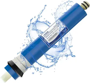 150 GPD RO Membrane Reverse Osmosis Membrane Filter Replacement, 11.75" X 1.75" RO Membrane Element for Under Sink Drinking Water Purifier Filtration System, 1xPack