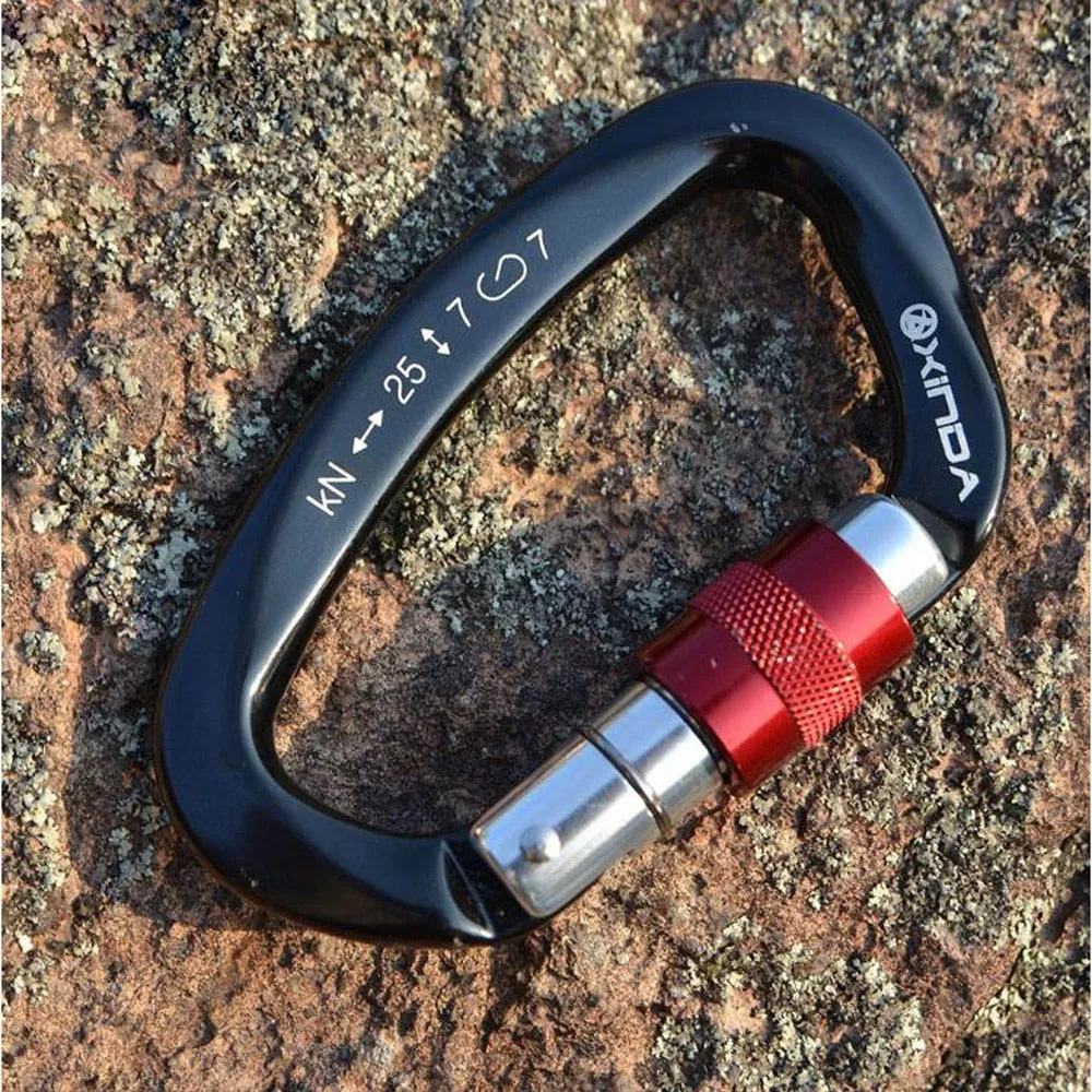 1500 LB Screw Lock Carabiner for Heavy-Duty Applications