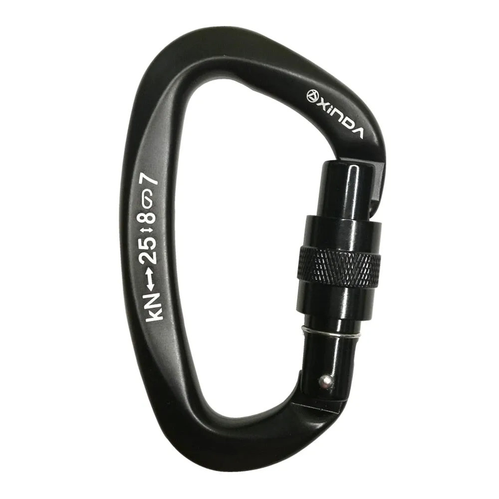1500 LB Screw Lock Carabiner for Heavy-Duty Applications