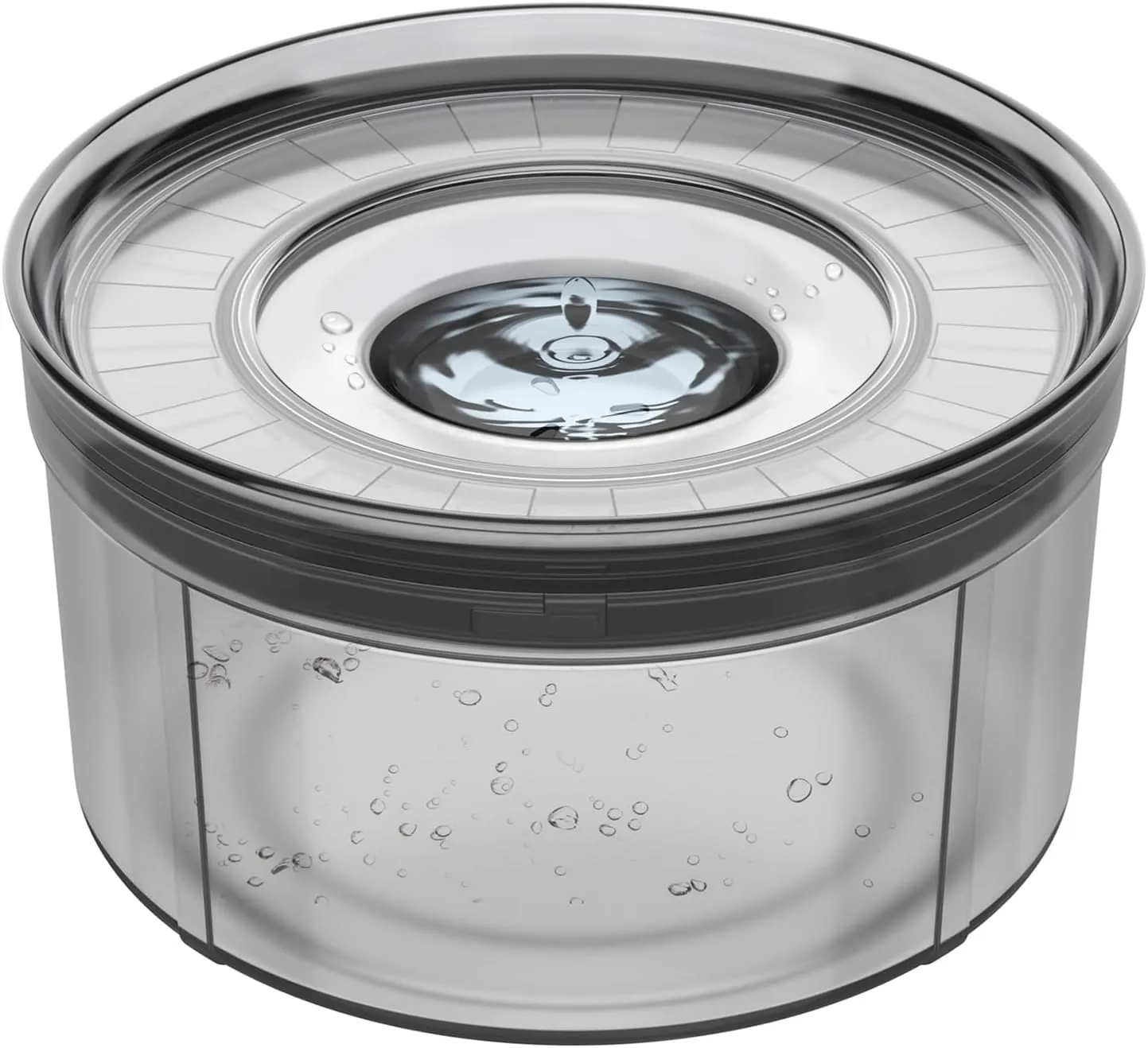 1Gallon No Spill Dog Water Bowl-3.8L Large Capacity, BPA-Free, Anti-Splash & Anti-Digging Design with Non-Slip Base for Messy Drinkers