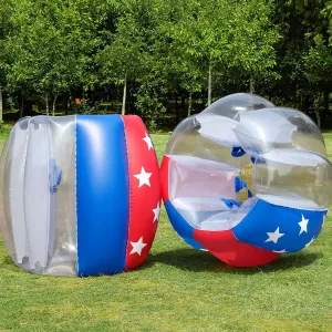 2 Pack Bumper Balls for Adults Teens, Inflatable Human Hamster Ball for Playground