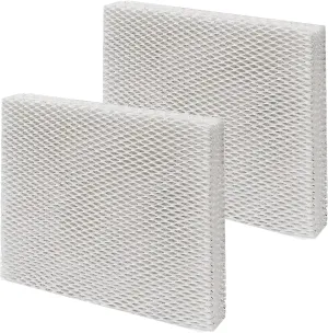 2 Pcs P110-4545 Replacement Wick Filters for Carrier HUMCCWBP2417 Bryant HUMBBWBP2417, Also Fit for AprilAire 45 Whole House 400 400A 400M Humidifier Water Panel Pad