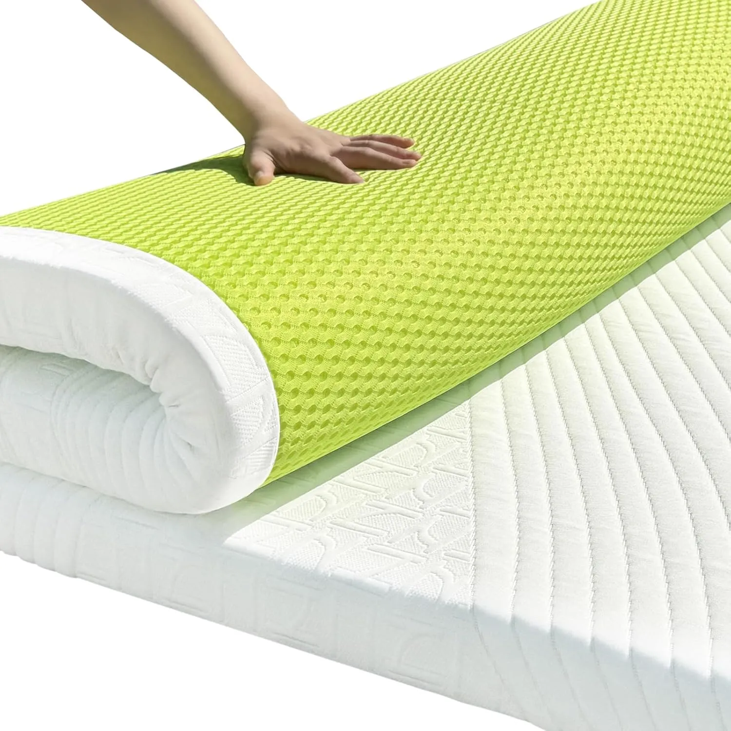 4 Inch King Firm Mattress Topper, Extra Firm Memory Foam Bed Topper for Pain Relief, Cooling Gel-Infused & Removable Cover, CertiPUR-US & Oeko-Tex Certified