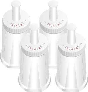 4pcs Water Filter for Breville Espresso Machine -Breville Barista Touch, Oracle Touch, Barista Pro,Claro Swiss Bes880, Bes878, Bes870, Bes876, Bes920xl-Compare to #BES008WHT0NUC1 by TOMOON