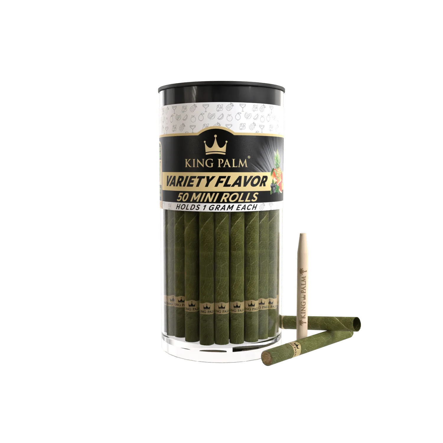 50 Mini Rolls - Variety Flavors