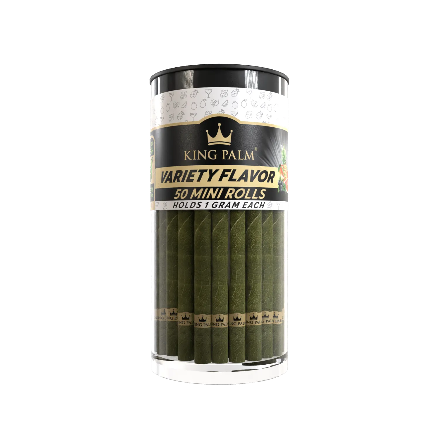 50 Mini Rolls - Variety Flavors