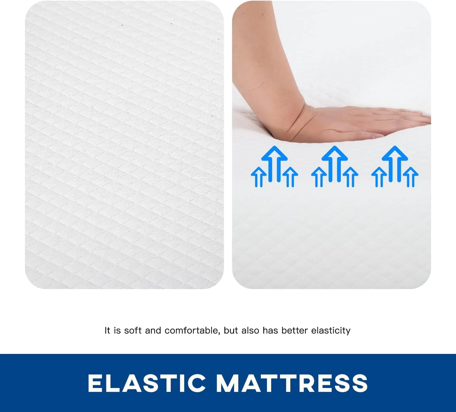 6/8/10/12 inch Gel Memory Foam Mattress for Cool Sleep & Pressure Relief, Medium Firm Mattresses CertiPUR-US Certified/Bed-in-a-Box/Pressure Relieving (10 in, Twin)