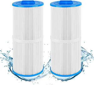 6CH-960 Spa Filter Replacement Jacuzzi Filter J-300, J400, 14081, 6000-383A, FC-2800, 6540-476, 6540-383, PJW60TL-F2S, 14081, 6000-383A Hot Tub Filter with Closed Handle (Not be Removed) 2 Pack