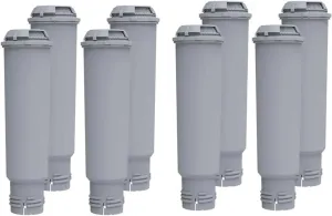 8 PCS Espresso Machine Water Filter，Compatible for Krups Claris F088 Aqua Filter System,Compatible for Siemens,Bosch,Nivona,Gaggenau,AEG,Neff