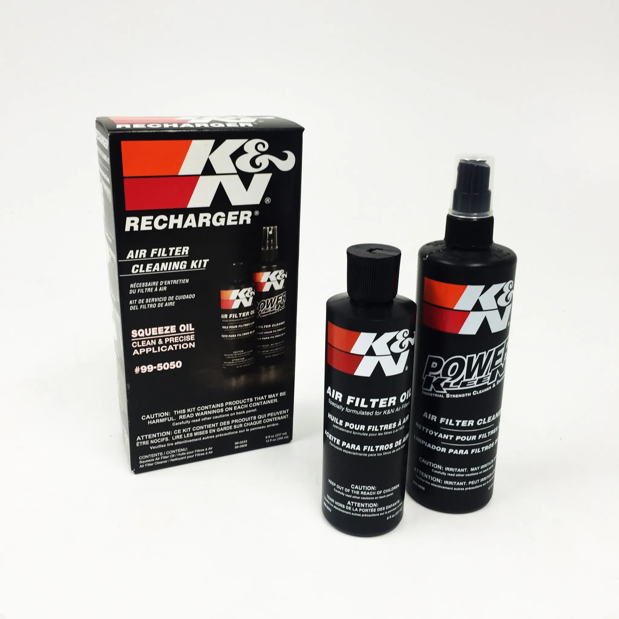 99-5050 K&N Filter Care Service Kit - Squeeze Red