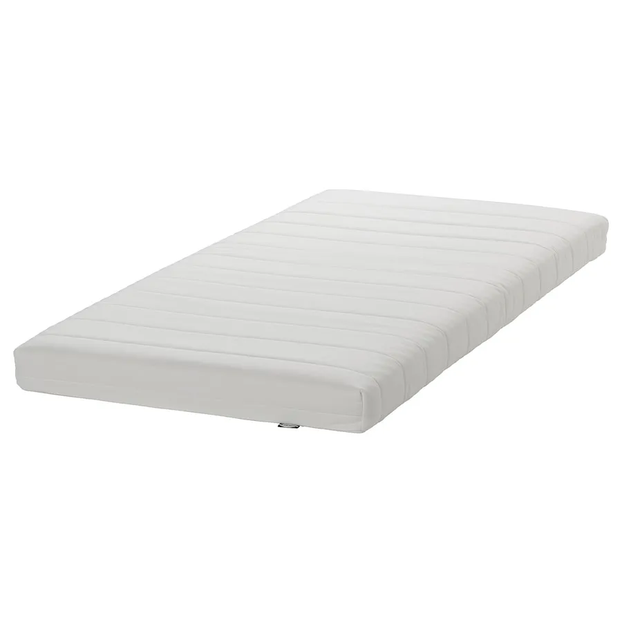 AFJALL foam mattress, firm/white, 80x200 cm, 60568631