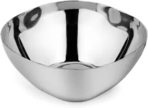 Ahimsa Stainless Steel Kids Bowls - Pediatrician Designed, 12oz Toddler Bowls, Non Toxic Stainless Steel Snack Bowl, BPA Free & Dishwasher Safe (Single Bowl)