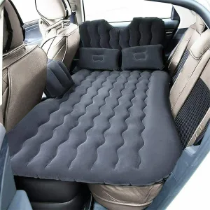Air Bed Mattress - Back Seat Car Camping Bed W/ 2 Pillow Pump
