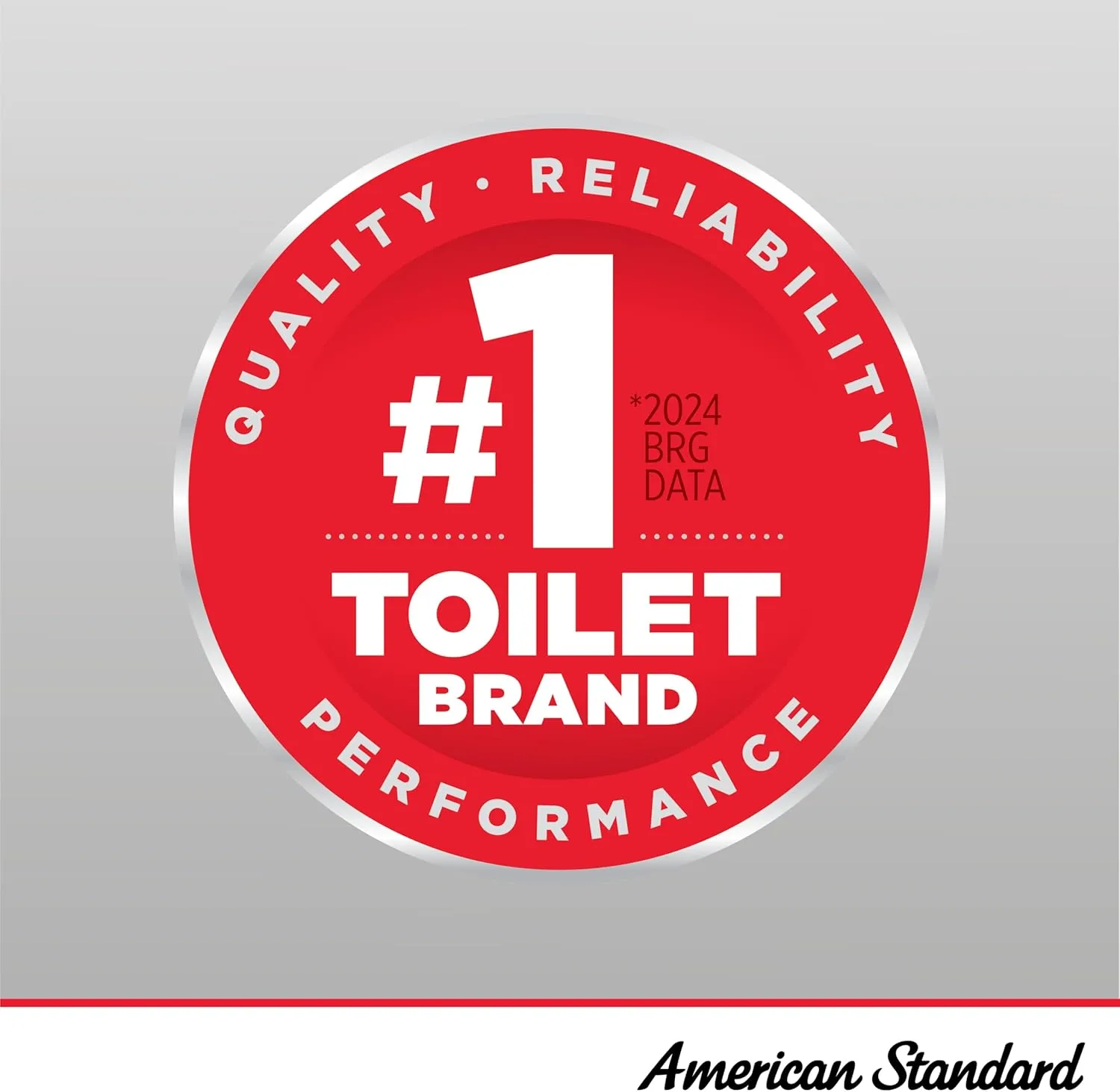 American Standard 2004314.020 Champion 4 One-Piece Toilet with Toilet Seat, Elongated Front, Standard Height, White, 1.6 gpf