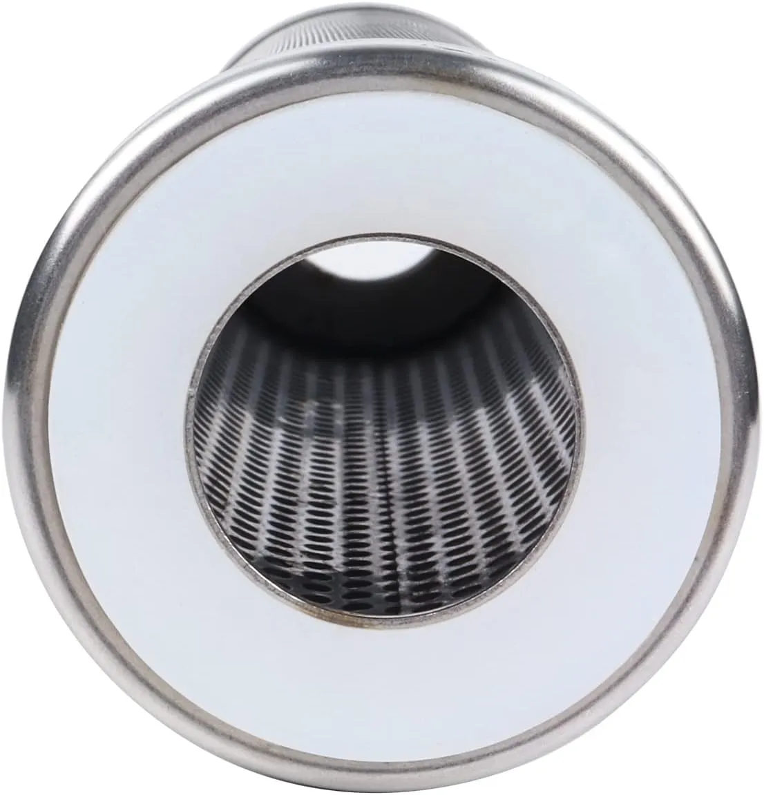 Amwater Stainless Steel Cleanable Wire Mesh Filter Cartridge 10”Length,2.5"OD(10 Micron)