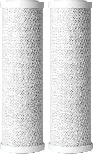 AO Smith 2.5"x10" 5 Micron Carbon Block Sediment Water Filter Replacement Cartridge - 2 Pack - For Whole House Filtration Systems - AO-WH-PRE-RC2