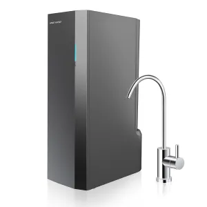 APEC Tankless RO Water Filter System ROTL-AIO - Four-in-One Premium Reverse Osmosis Water Filtration, 2:1 Pure to Drain, Filters Fluoride, Heavy Metals, 1K  Impurities, Easy DIY Install & Care