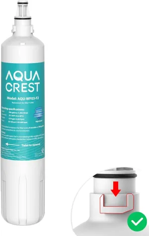 AQUA CREST F-2000, F-1000 Filter, Replacement for Sub-Zero 4204490, 4290510, Compatible with InSinkErator® F2000s, F-3000S, AquaPure AP Easy C-Complete, Sub Zero Water Filter Replacement, NSF/ANSI 42
