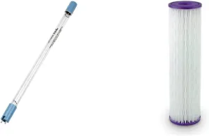 Aquasana UV Whole House Water Filter Replacement Lamp - For Systems Purchased July 2019 Or Later - AQ-UV-L330C & EQ-PFC.35 Replacement Post Whole House Water Filter Systems, 1 Count (Pack of 1), White