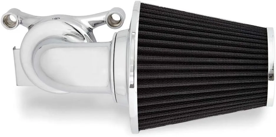 Arlen Ness 90 Degree Monster Sucker Air Cleaner No Cover Chrome 81-006