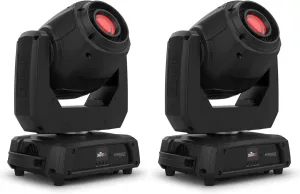 Audiosavings Bundle: (2) Chauvet DJ Intimidator Spot 360X Compact DMX LED Moving Head Light w/RF Receiver