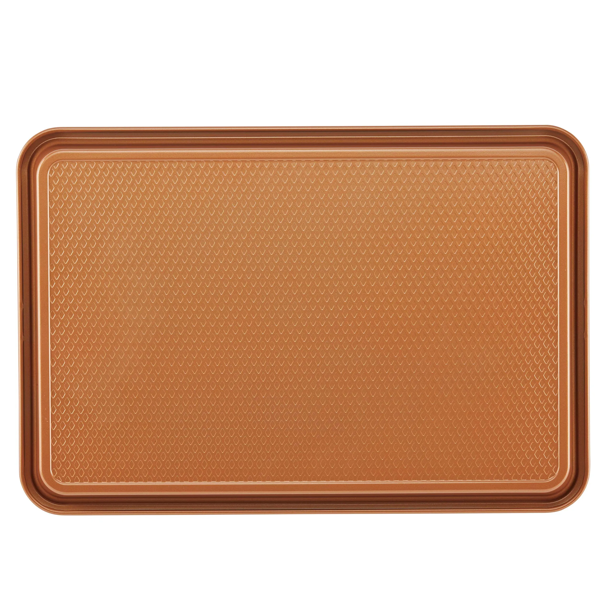 Ayesha Curry Nonstick Bakeware, Nonstick Cookie Sheet / Baking Sheet - 11 Inch x 17 Inch, Copper Brown