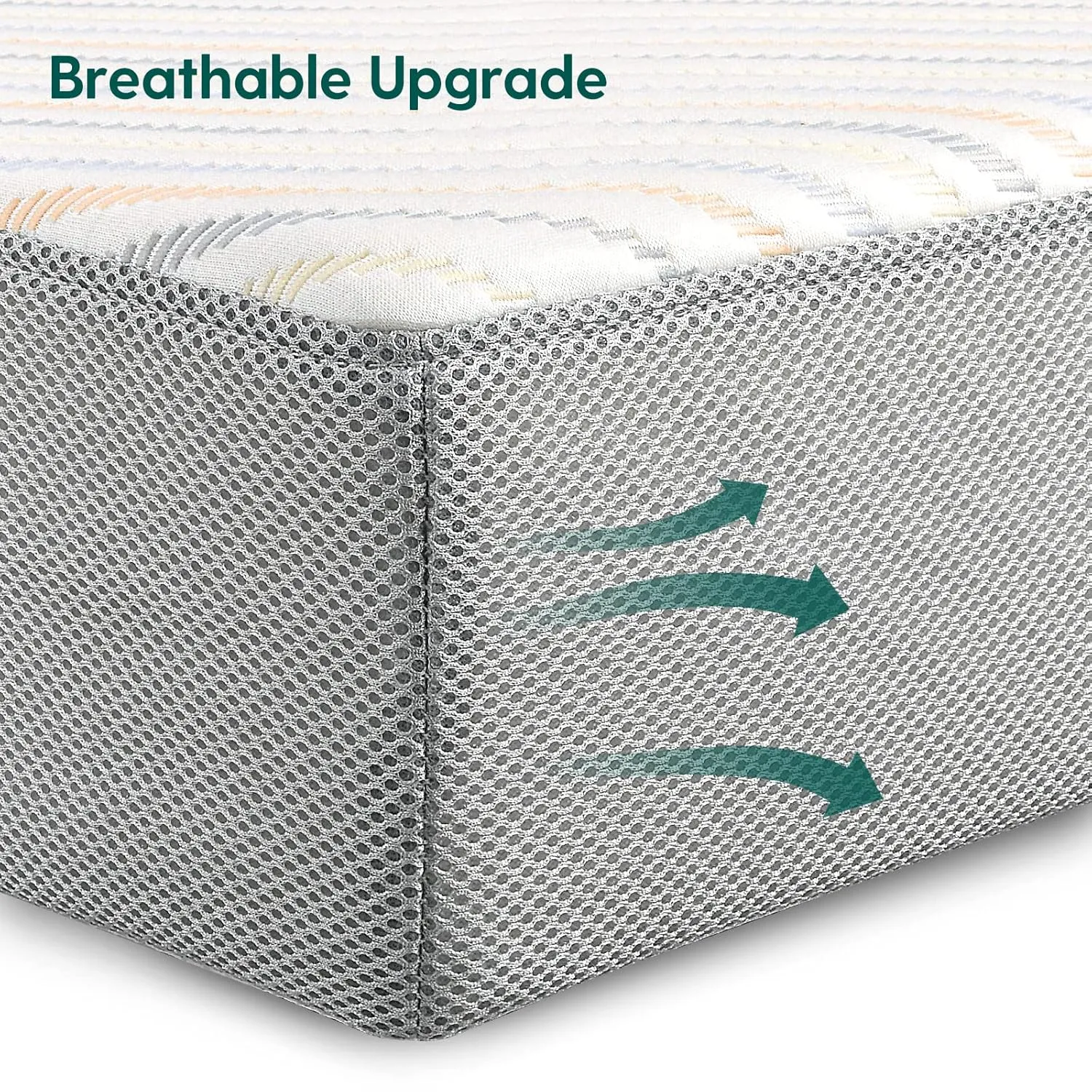 BABELIO Biobased Crib and Toddler Mattress Dual-Sided, CertiPUR-US, USDA Certified, Removable Waterproof Cover, 52"x27.5"x5"