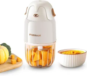 Baby Food Maker - Baby Food Processor Baby Food Blender for Baby Food, Fruit, Vegatable, Meat, Baby Food Puree Maker Make Fresh and Nutritious Meals for Your Little One (White), 300ml