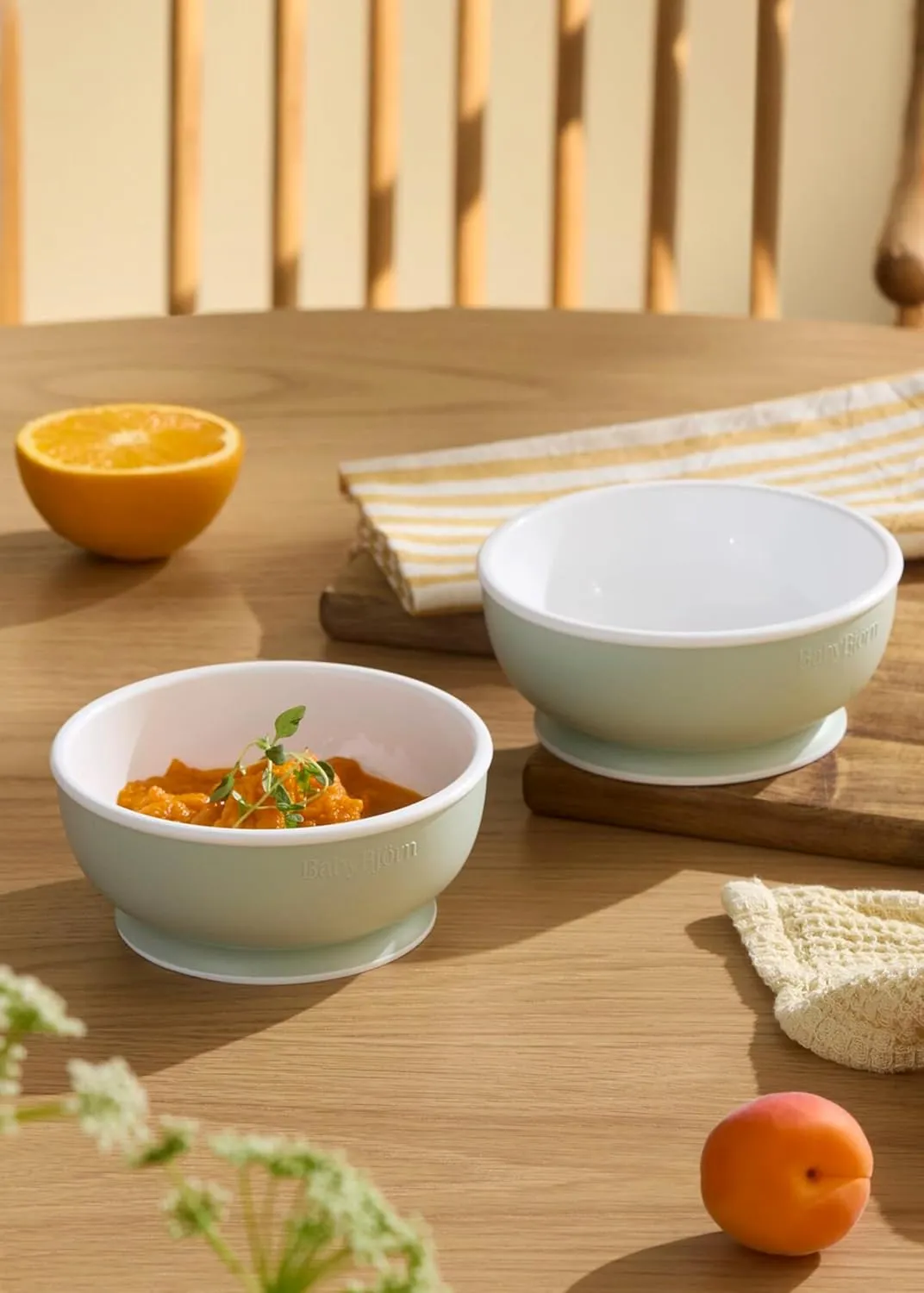 BabyBjörn Baby Bowl, 2-pack, Powder green