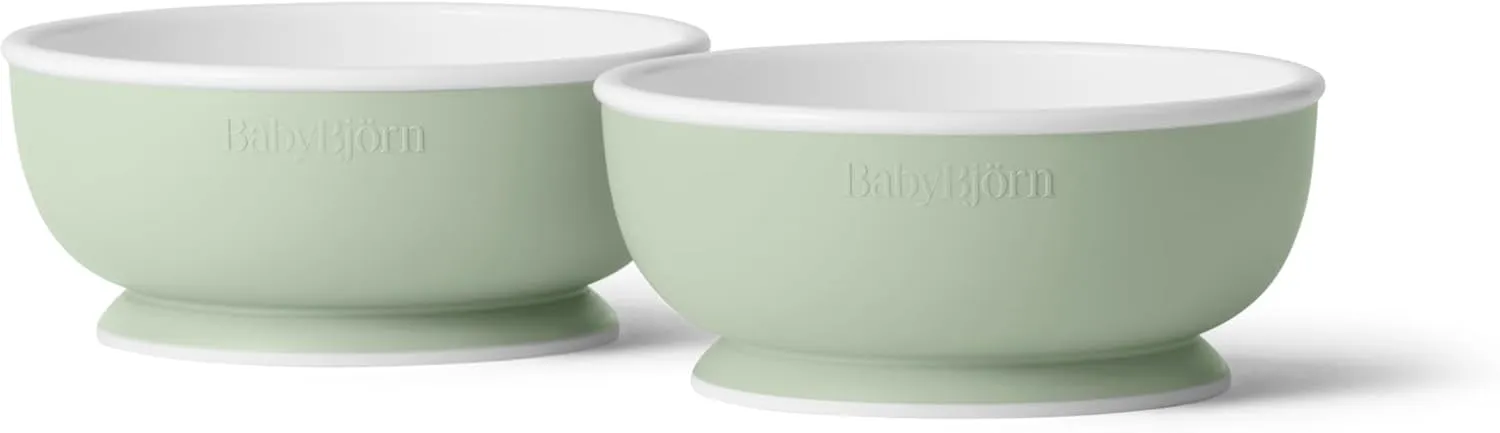 BabyBjörn Baby Bowl, 2-pack, Powder green
