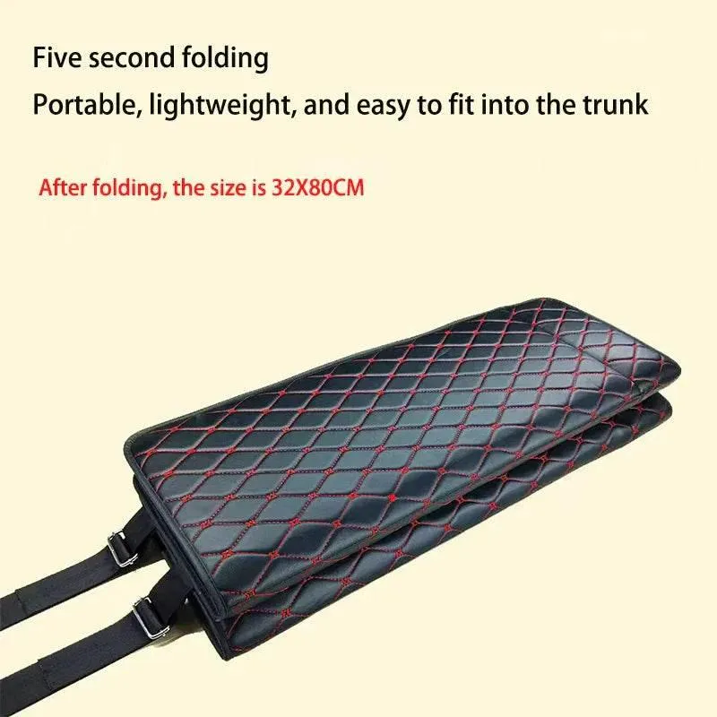 Backseat Travel Mattress - Comfortable Sleep Cushion for Car