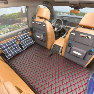 Backseat Travel Mattress - Comfortable Sleep Cushion for Car