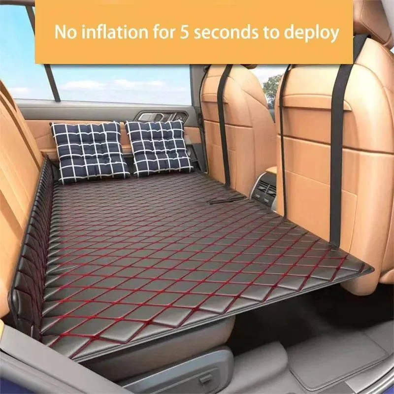 Backseat Travel Mattress - Comfortable Sleep Cushion for Car