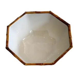 Bamboo Touch Octagonal Serving Bowl