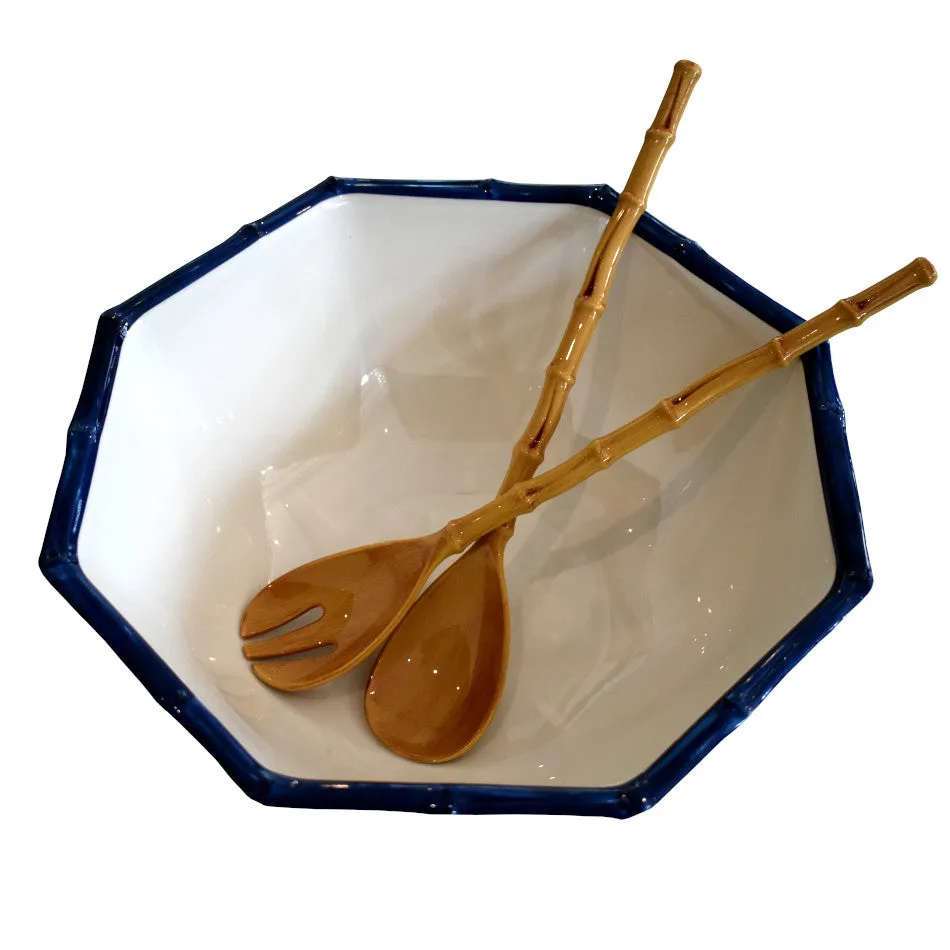 Bamboo Touch Octagonal Serving Bowl