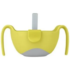 B.Box 3-in-1 Bowl and Straw - Lemon Sherbet