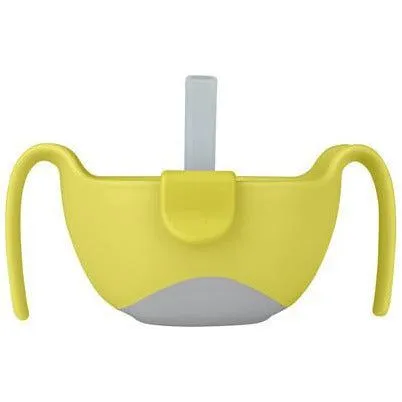 B.Box 3-in-1 Bowl and Straw - Lemon Sherbet