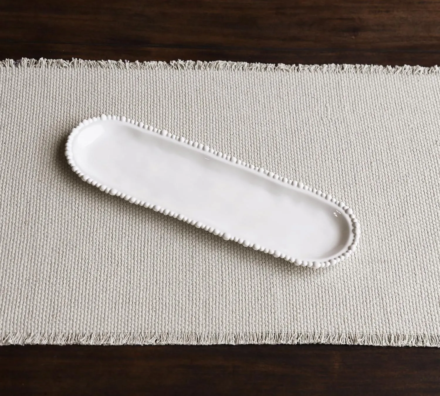Beatriz Ball VIDA Alegria baguette platter white (md)