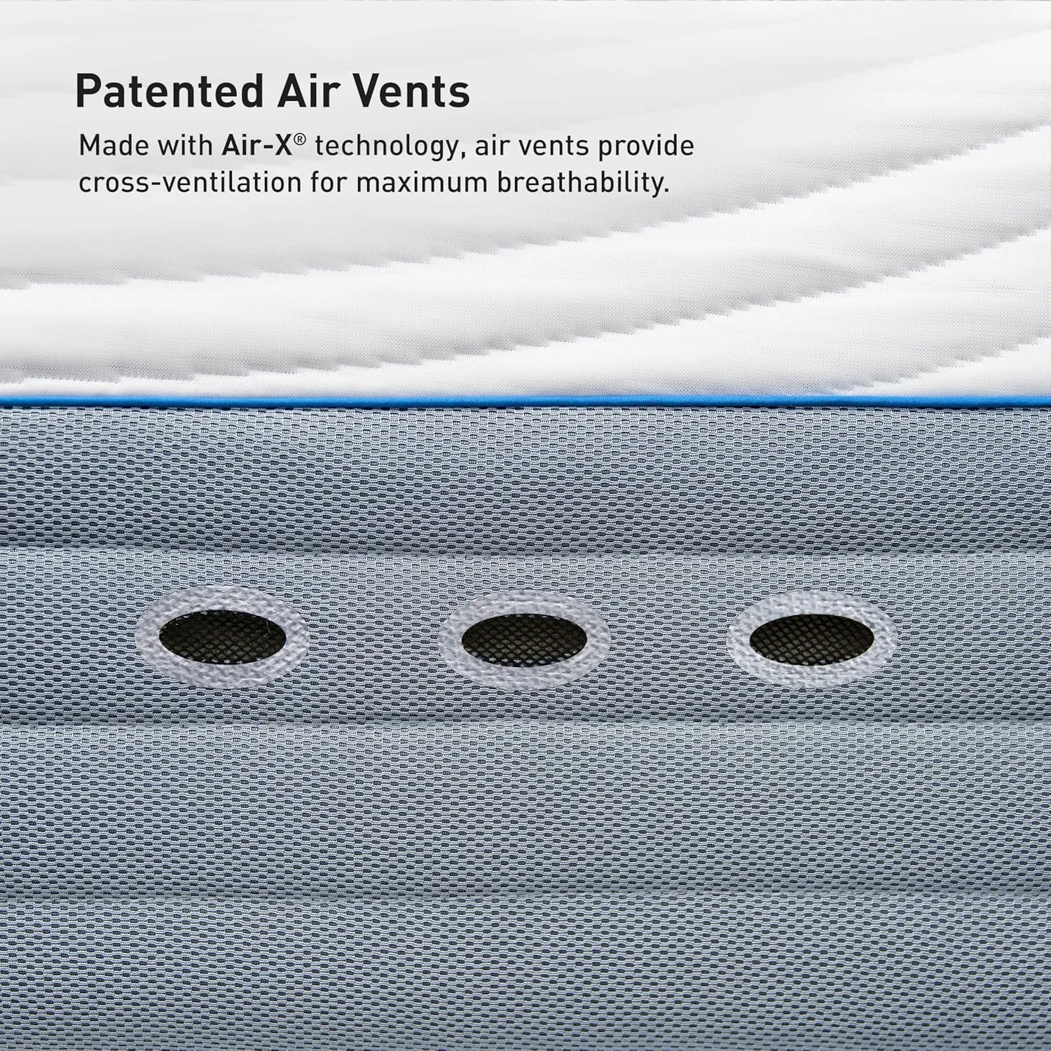 Bedgear H4 Performance King Mattress - Hybrid Memory Foam Mattress, Medium Firm - Adaptive React Foam for Comfort, Instant Cooling by Ver-Tex Technology
