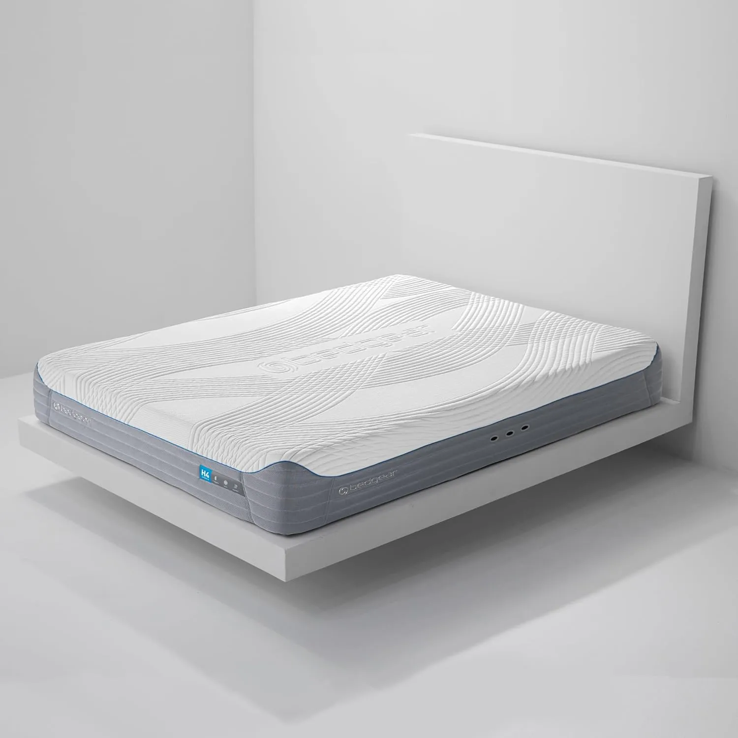 Bedgear H4 Performance King Mattress - Hybrid Memory Foam Mattress, Medium Firm - Adaptive React Foam for Comfort, Instant Cooling by Ver-Tex Technology