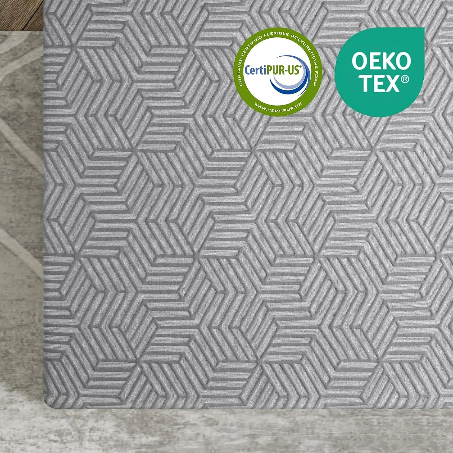 BedStory Firm Mattress Topper Queen - 4 Inch Memory Foam Mattress Topper - High Density Foam Bed Toppers for Back Pain Relief
