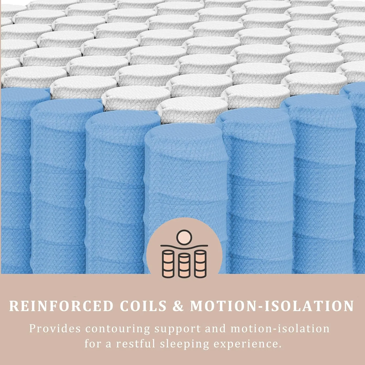 BedStory Firm Queen Mattress 12 inch - Pain-Relieving Hybrid Mattress for Extra Lumbar & Hip Support - 365-Night Trial - Motion-Isolation Bed in a Box - Fiberglass-Free, CertiPUR-US Certified