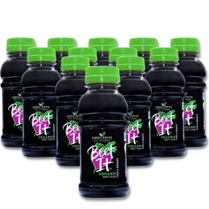 BEET IT Organic Beet Juice, 8.5 Ounce (Pack of 12) GMO-Free 100% Natural Beet Juice Organic - Gluten Free, No Added Sugar, Not from Concentrate