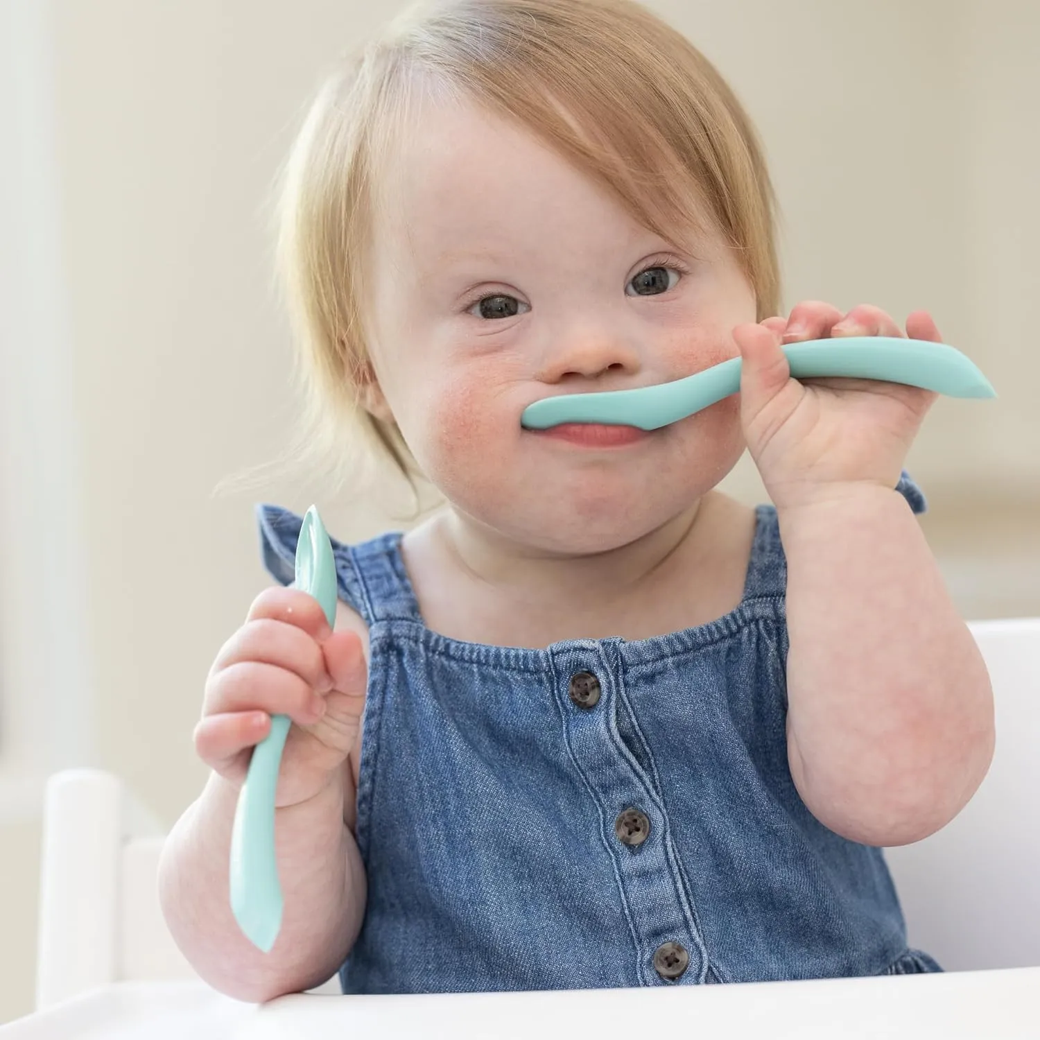 Bella Tunno Bowl and Spoon Baby Feeding Set Suction Bowl and Toddler Spoon, Baby Led Weaning Set with Non-Toxic, BPA Free Silicone