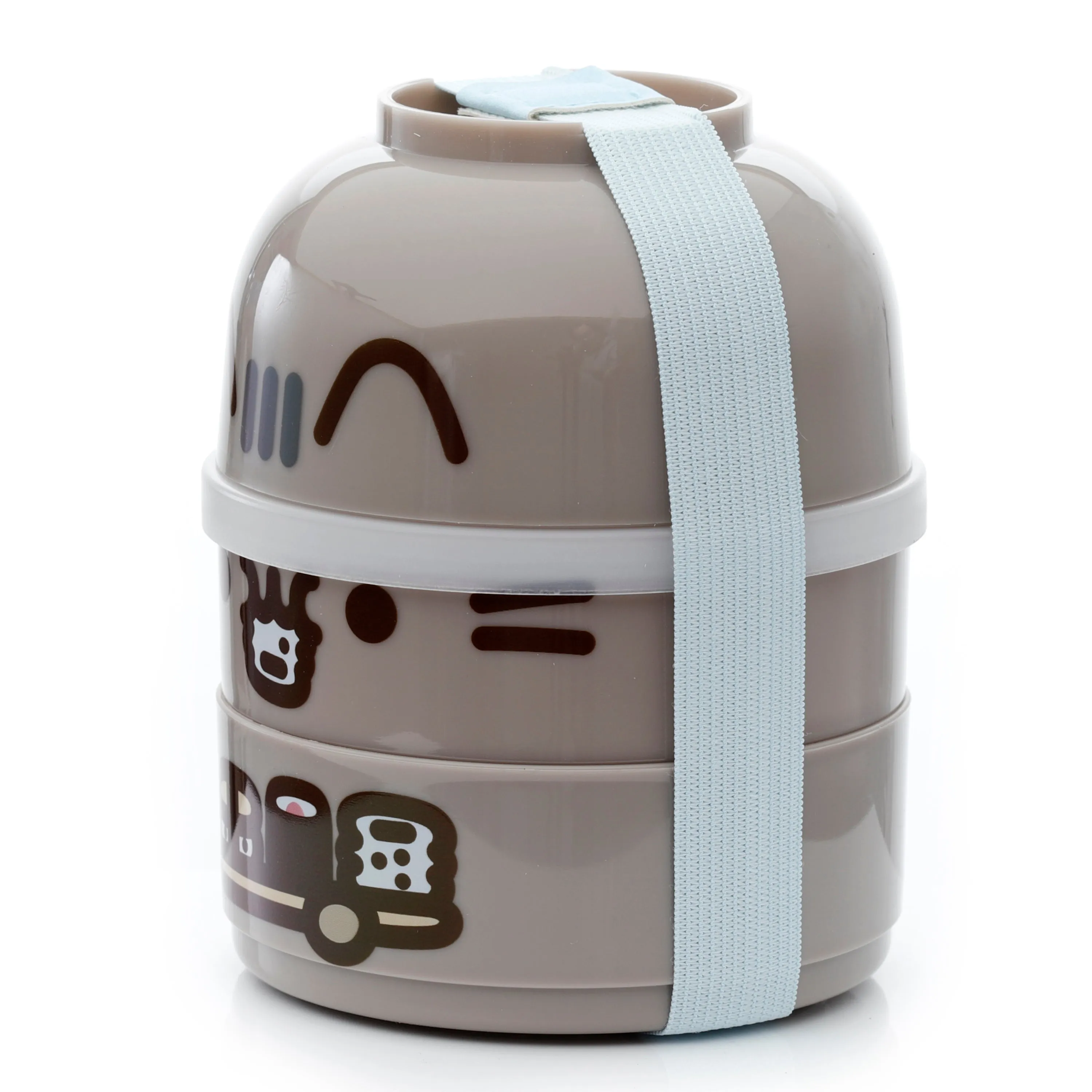 Bento Round Stacked Lunch Box - Pusheen the Cat