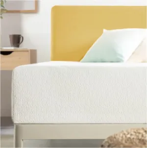 Best Price Mattress 12 Inch Queen Mattress Bed-In-A-Box, Green Tea Memory Foam, White