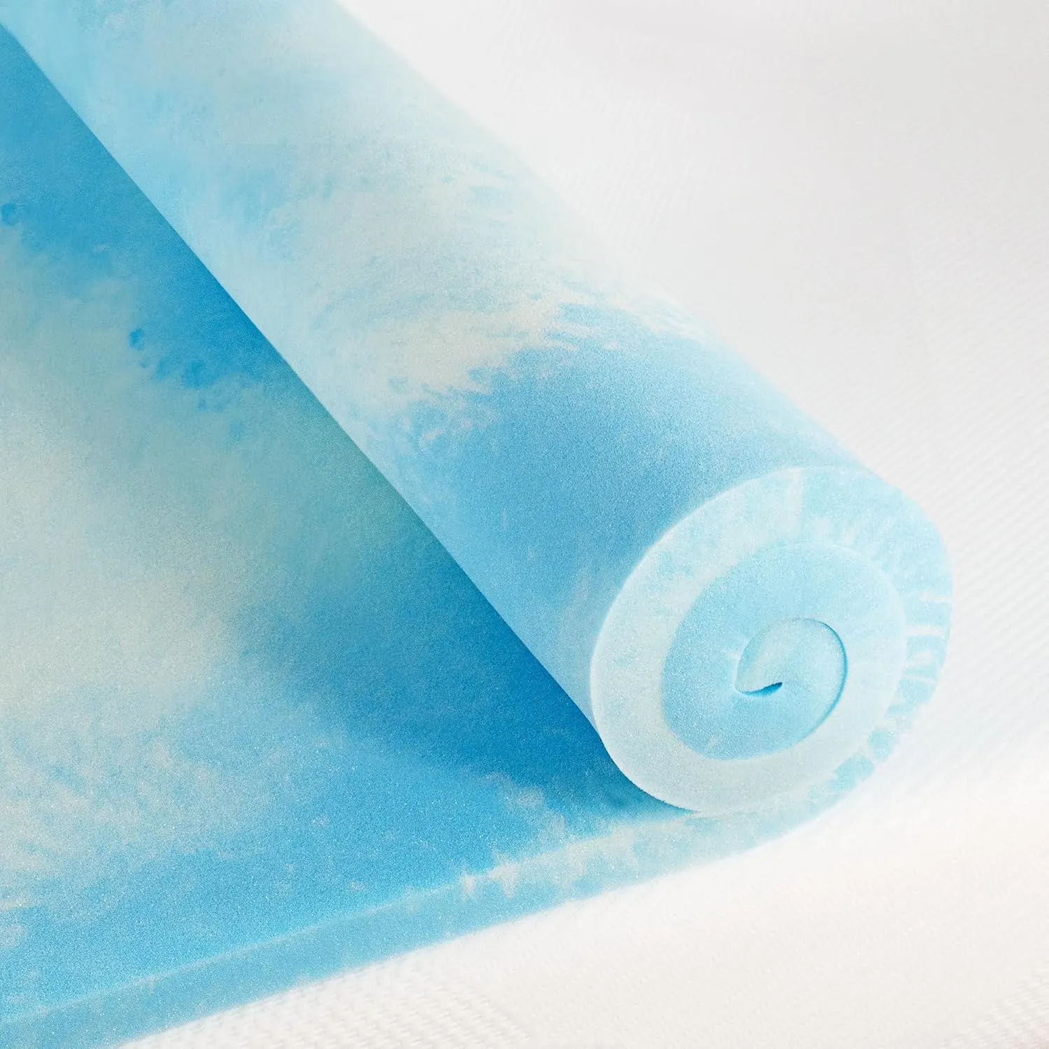Best Price Mattress 2 Inch Swirl Gel AeroBreeze Cooling Air Flow Memory Foam Mattress Topper, Full