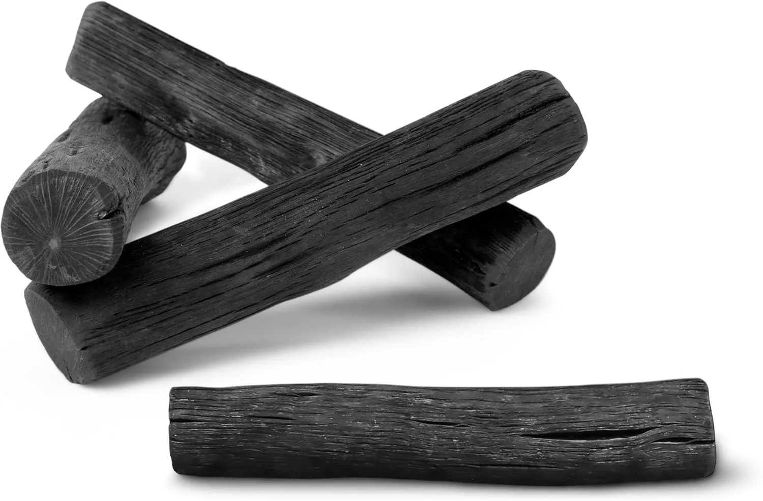 BLACK   BLUM Charcoal Water Filter Sticks | Charcoal Filter Hydration Old Japanese Tradition, Lasting 6 Months Each, Wood Black (4 Piece)