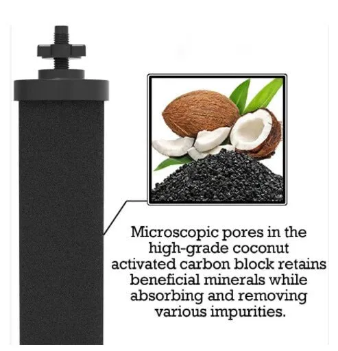 Black Carbon BB9-2 replacement filter - Compatible With Gravity Filtration System